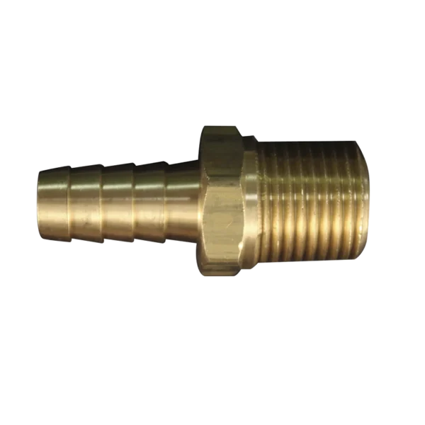 Milton 604 3/8″ MNPT × 1/2″ Hose Barb Swivel End