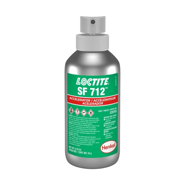 loctite sf-712 instant adhesive 0.70 fl oz surface activator for fast bonding
