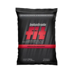 industrade sugar-free strawberry electrolyte drink 20 liters hydration powder