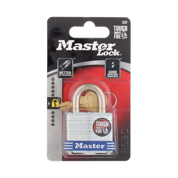 long shackle padlock master lock 3LH ML140 security lock