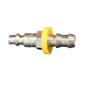 Milton 1736‑4 hose barb plug M‑Style 1/4″ push-on air hose plug box of 10