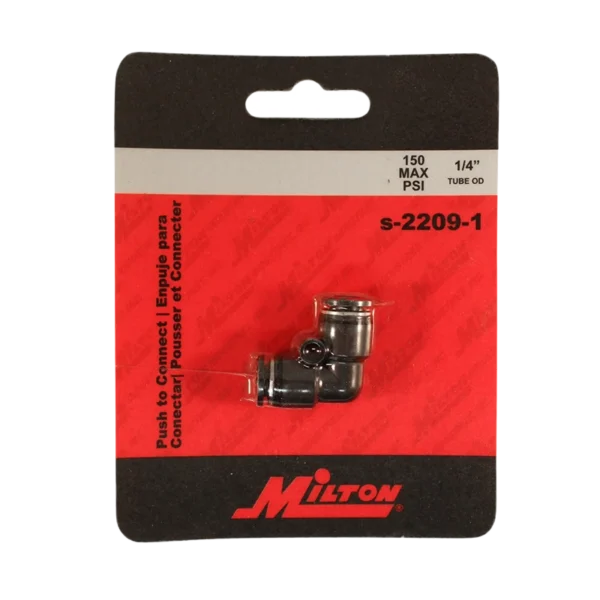 Milton push-in elbow fitting 2209-1 – 1/4" - Image 2