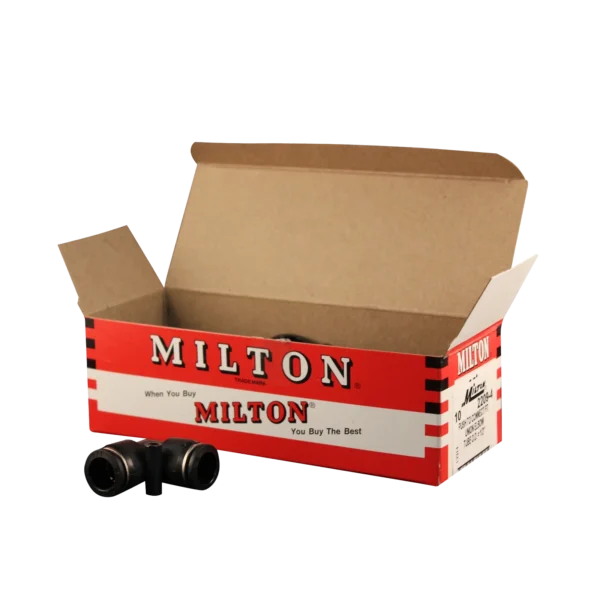 Milton tubing elbow connector 2209-4 – 1/2" - Image 2