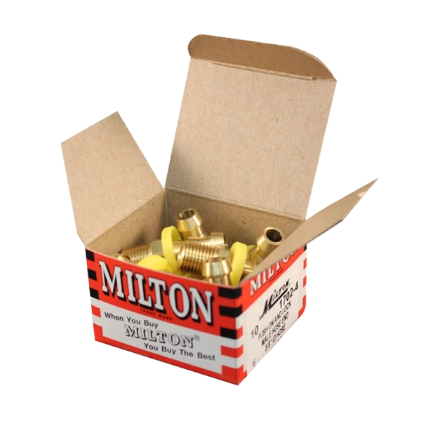Milton air line connector 1702-4 – 1/4" - Image 2