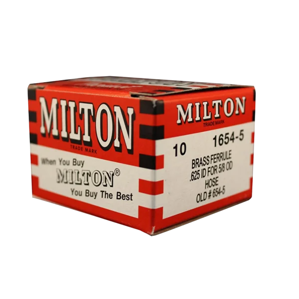 Milton 1654‑5 ⅝″ OD Brass Hose Ferrule - Image 2