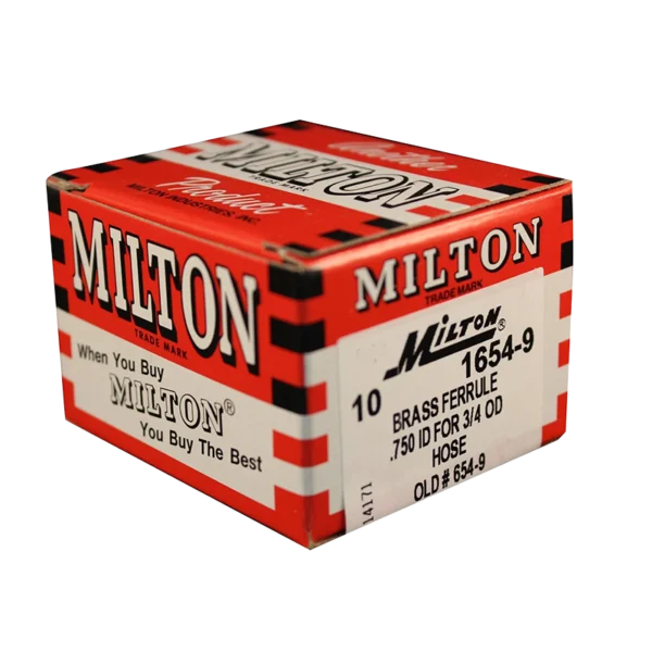 Milton 1654‑9 ¾″ OD Brass Hose Ferrule - Image 2