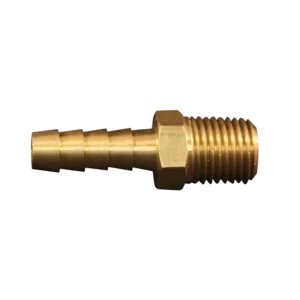 Milton 642BK brass hose mender 3/8"