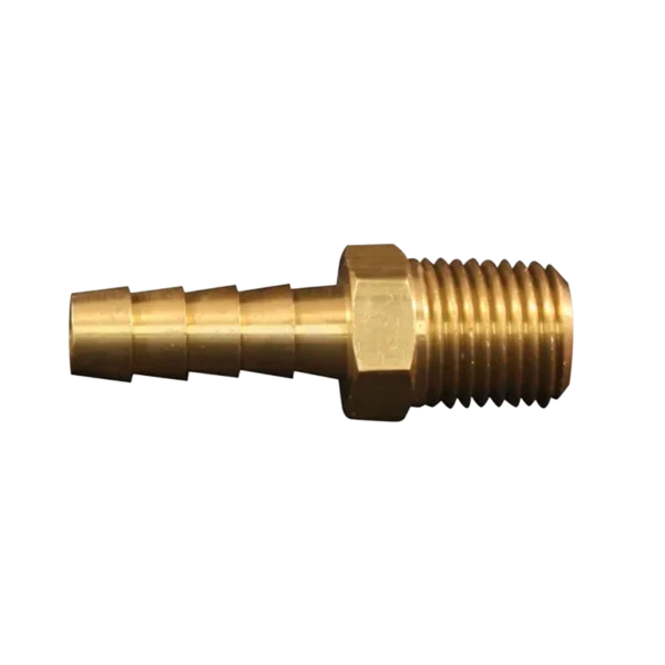 Milton 642BK brass hose mender 3/8"
