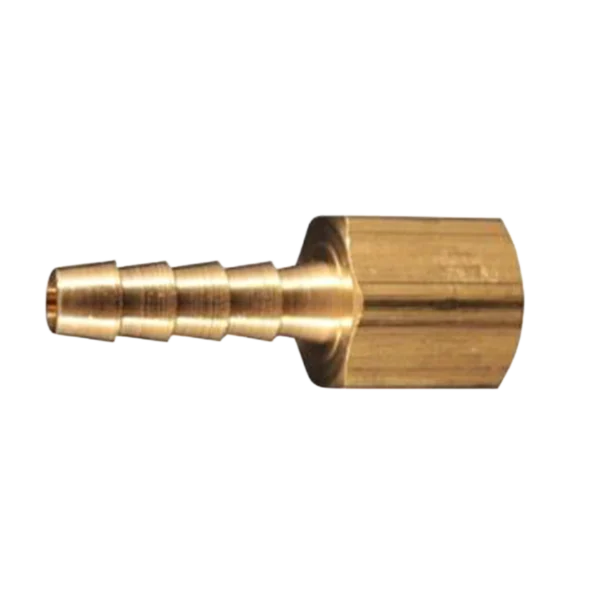 Milton 603BK male swivel hose connector brass