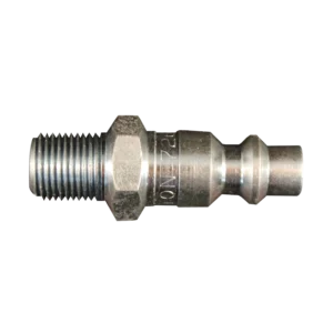 milton male quick connector 726 1/8 inch brass pneumatic air plug