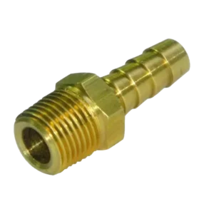 Milton 2200-7 male tubing connector 5/16 inch to 3/8 inch NPT