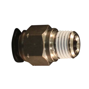milton male tubing connector 2200-9 3/8 inch to 1/4 inch NPT