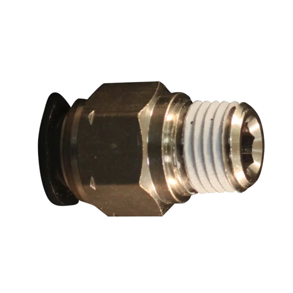 milton male tubing connector 2200-9 3/8 inch to 1/4 inch NPT