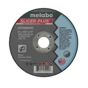 diamond cutting disc 6 inch METABO 655998000