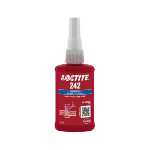Loctite 242 medium-strength blue threadlocker 50 mL bottle