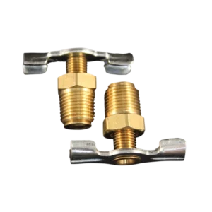 milton butterfly valve 614-2 1/8 inch NPT brass shut-off valve