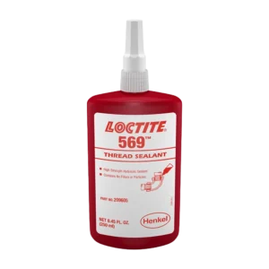 Loctite 569 thread sealant 50ml red pipe adhesive