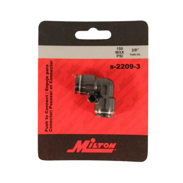 Milton push-in elbow fitting 2209-3 – 3/8" - Image 2