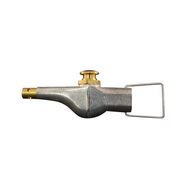 Milton S‑107 safety button blow gun 1/4″ NPT aluminum handheld air cleaning gun