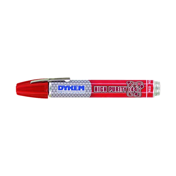 red medium tip marker dykem industrial paint pen