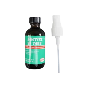 loctite 7452 adhesive accelerator 1.75 oz spray activator for instant glue