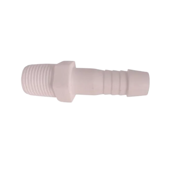 Male hose barb adapter 13mm ½″ plastic fitting