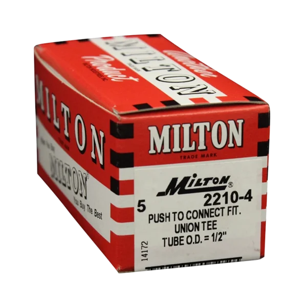 Milton push-in tee fitting 2210-4 – 1/2" - Image 2