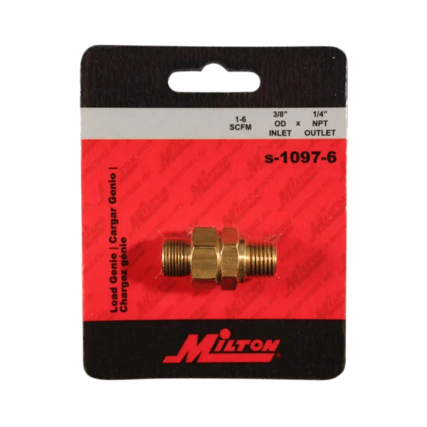 MILTON 1097-6 3/8" X 1/4" SAFETY VALVE - Image 2