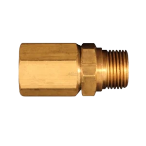 Milton 1098‑6 Load Genie safety valve 3/8" x 3/8" brass unloader valve