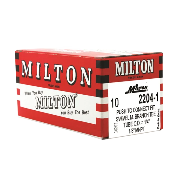 MILTON 2204-2 1/4" X 1/4" T-TUBE - Image 2