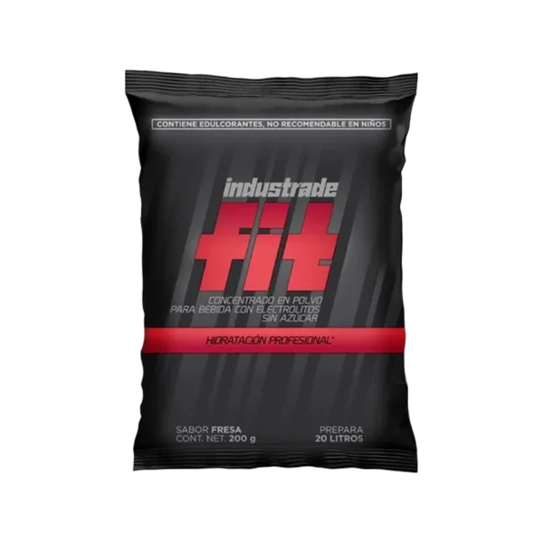 hydration drink strawberry flavor 600 ml fit by INDUSTRADDE