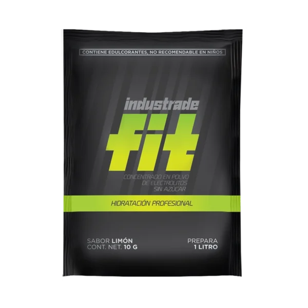 hydration drink powder lemon flavor 10g fit by INDUSTRADDE