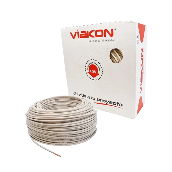 thhn thwn #6 white wire viakon slx674 100m