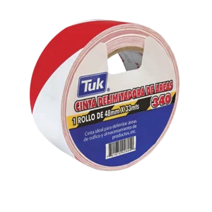 White red floor marking tape TUK 434044 for industrial use