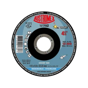 stainless steel cutting disc Austromex 752 4.5 inch for metal