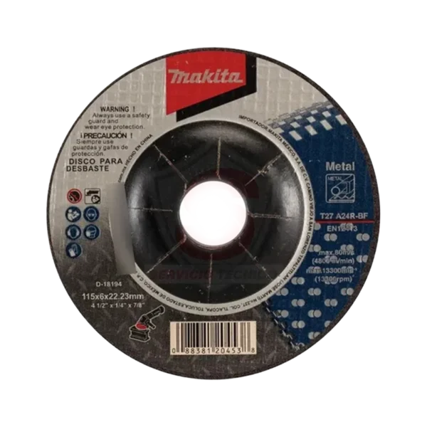 Makita Grinding Disc for Metal D-18194
