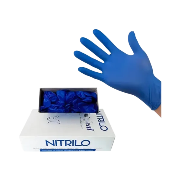 Uni Real Medium Nitrile Gloves powder-free 100 count