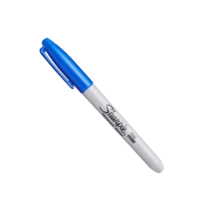 SHARPIE BLUE FINE POINT PERMANENT MARKER