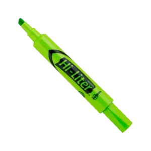Green Chisel Tip Highlighter – by Avery