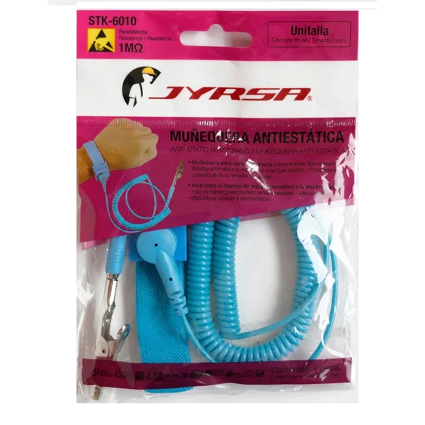 Essential Anti-Static Wrist Strap – STK-6010 by JYRSA | Universal Fit