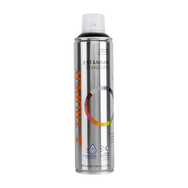 SHINY BLACK AEROSOL PAINT 19031 PA-NB TRUPER