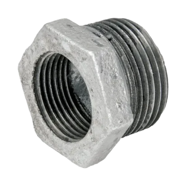 GALVANIZED BUSH REDUCTION 25MM X 13MM 1X1/2