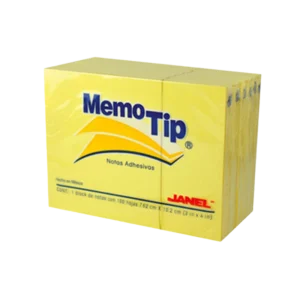 Yellow Sticky Notes 3x3 – 100 Sheet Adhesive Pad | Janel 54 Memo Block