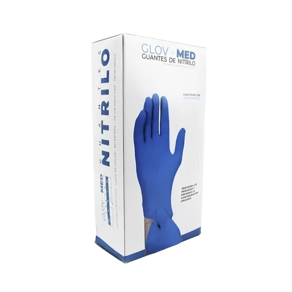 nitrile small exam gloves box 100 powder-free latex-free